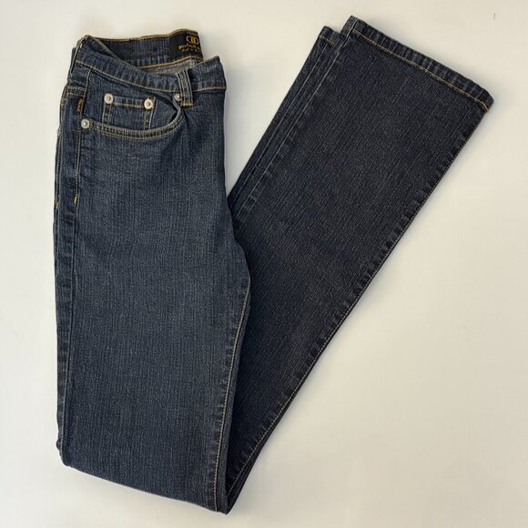 Buffalo Jeans David Bitton - Dark Blue Flare Jeans - Size 26 - Picture 2 of 6